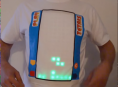 Un utente realizza una maglietta giocabile a tema Tetris