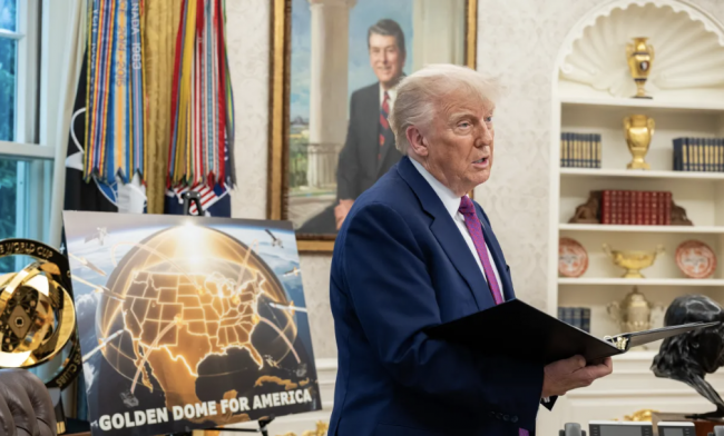 Il Pentagono autorizza più di 1.000 aziende per lavori al Golden Dome