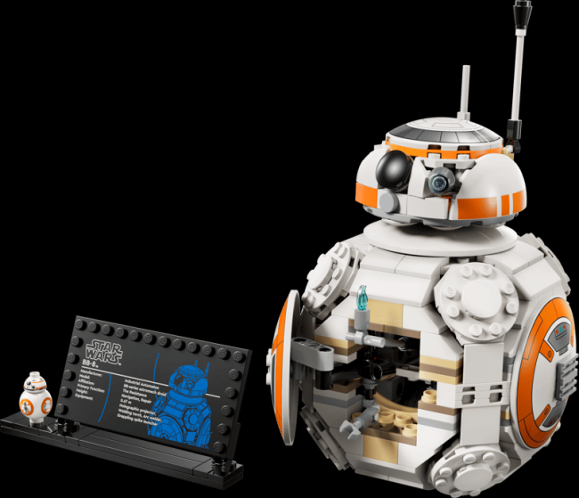 Droide astromeccanico Lego Star Wars 75452 BB-8