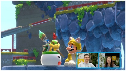 Super Mario 3D World + Bowser's Fury - Co-op Gameplay