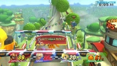 Super Smash Bros. for Wii U - Free For All Gameplay vs Level 50 Amiibo