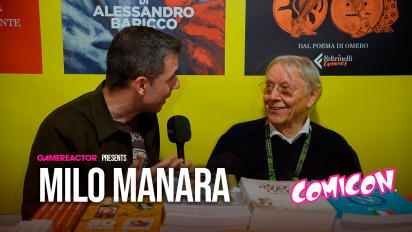 L'artista del fumetto toccato da Eros - Intervista al Maestro Milo Manara Comicon Napoli
