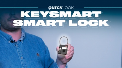 KeySmart SmartLock Tracking Device (Quick Look) - Sano e salvo