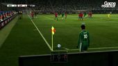 Pro Evolution Soccer 2012 - Brazil vs. Spain gameplay