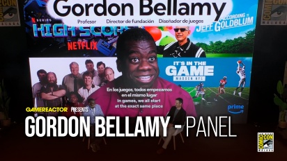 Nei giochi, iniziamo tutti dallo stesso identico punto - Gordon Bellamy San Diego Comic-Con Málaga Panel Highlights