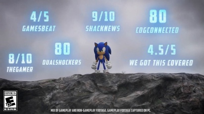 Sonic Frontiers - Trailer dei riconoscimenti