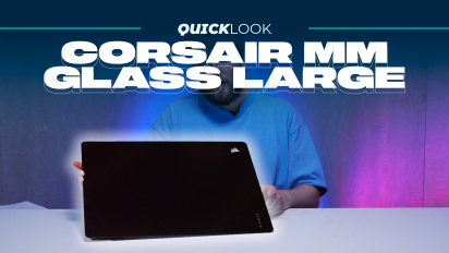 Corsair MM Glass Large (Quick Look) - Libert&agrave; dall'attrito