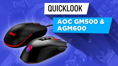 AOC GM500 & AGM600 (Quick Look) & AGM600 (Quick Look) - Per i giocatori FPS