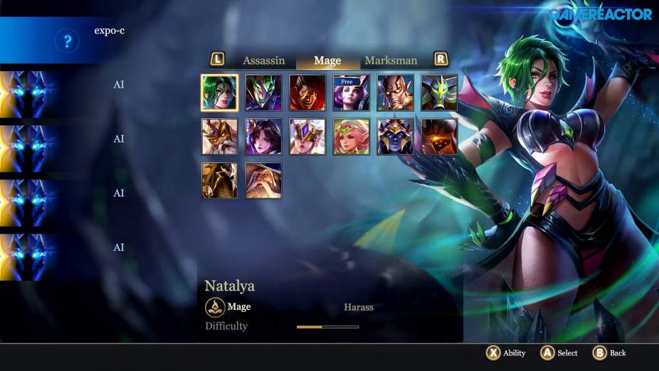 arena of valor switch