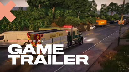 Firefighting Simulator: Ignite - Trailer di lancio del pacchetto del camion dei pompieri Kenworth (PS5)
