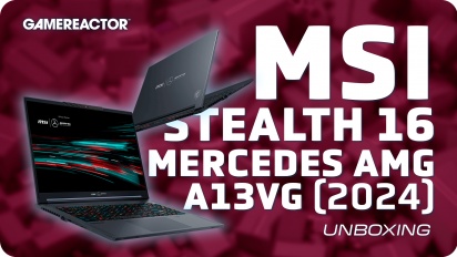 MSI Stealth 16 Mercedes-AMG Motorsport A13V (2024) - Unboxing