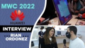 MWC 2022 - Tour dello stand Huawei Smart Office e intervista a Rian Ordóñez