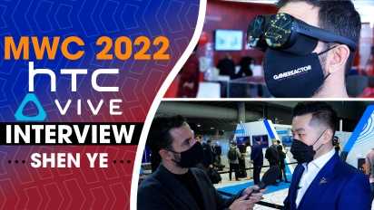 MWC 2022 - Tour dello stand HTC Vive e intervista a Shen Ye