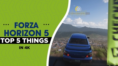 Forza Horizon 5 - Top 5 Things Preview (4K)